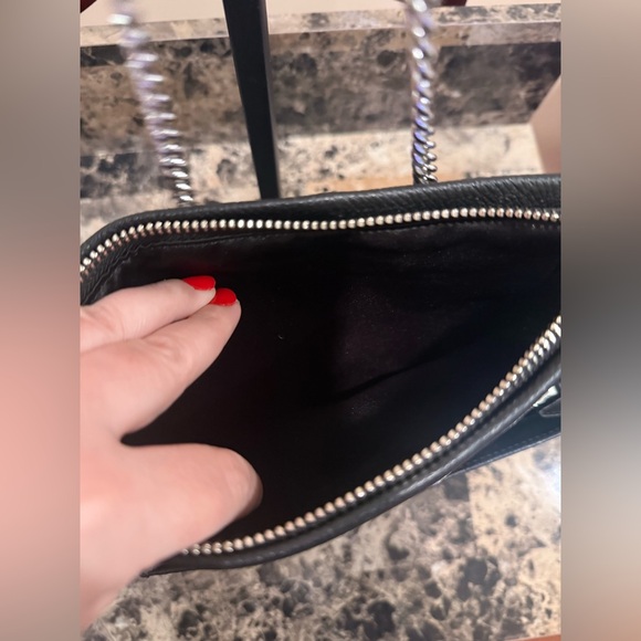 Henri Bendel Black Leather Crossbody/ Clutch - Picture 14 of 14